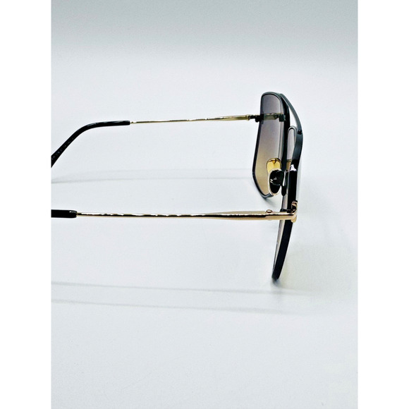 Tom Ford Sunglasses Reggie TF838 01B Black Aviator Frame Brown Gradient Lens New main image 9